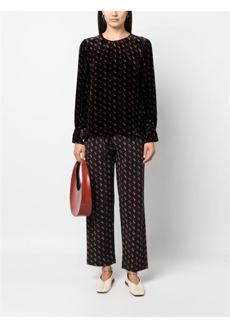 blusa in velluto PIERRE LOUIS MASCIA | Camicia | KANPUR/CML11947981